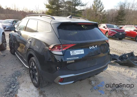 2023 Kia Sportage Plug-In Hybrid X-Line Prestige from USA, damaged, VIN KNDPZDAH9P7053863